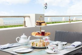 Enjoy Afternoon Tea in the Restaurant or on the Terrace