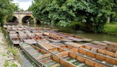 punting on the river cam