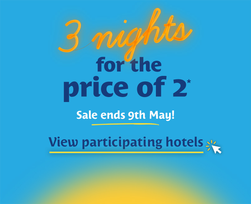 3 for 2 stays
