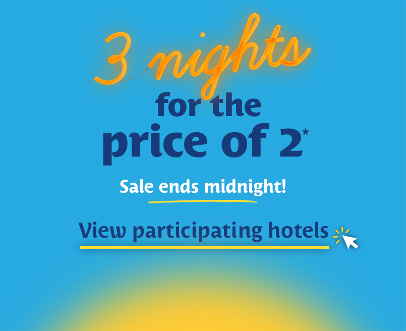 3 for 2 stays