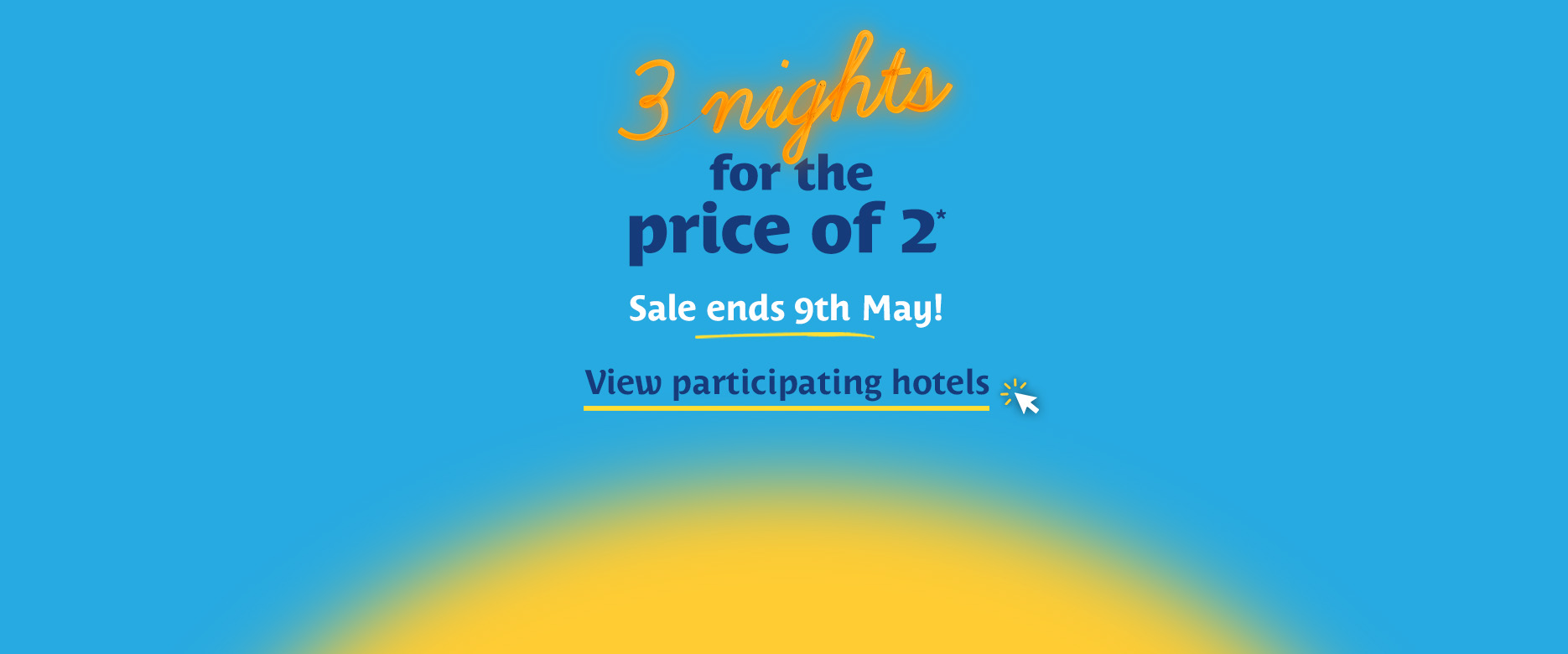 3 for 2 stays
